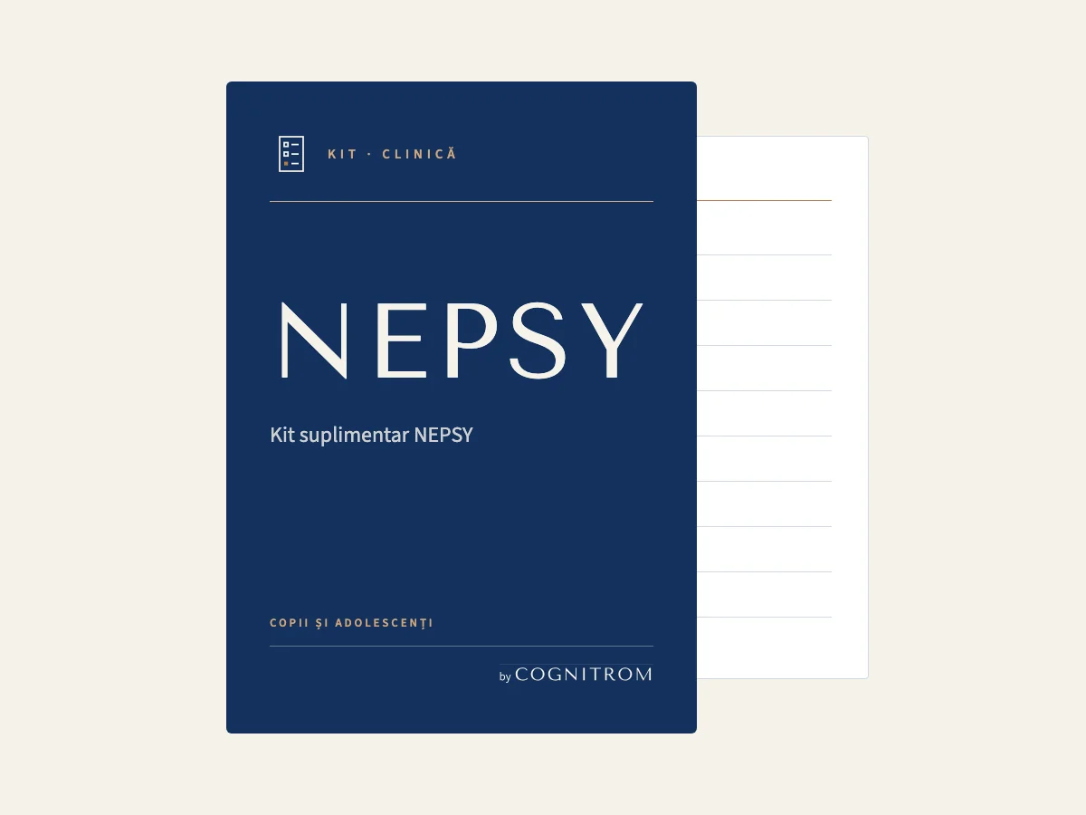 Cutia kitului Kit NEPSY, Cognitrom